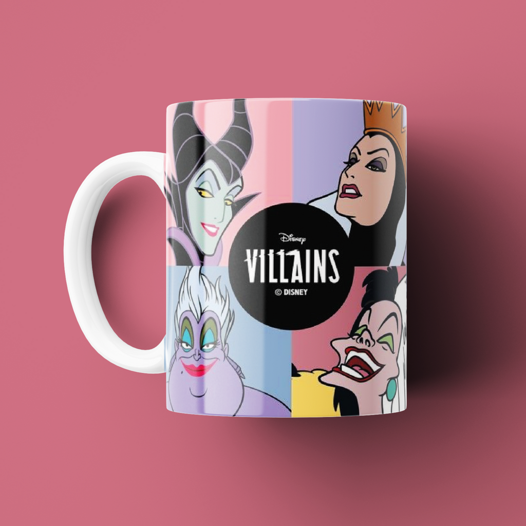 Taza de Cerámica Villanas de Disney Funkids