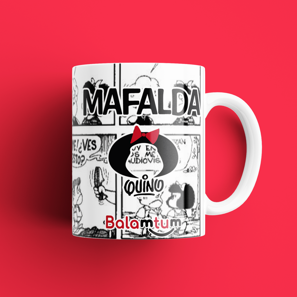 Taza Mafalda ¡Qué estrés! - Vajilla - Los mejores precios
