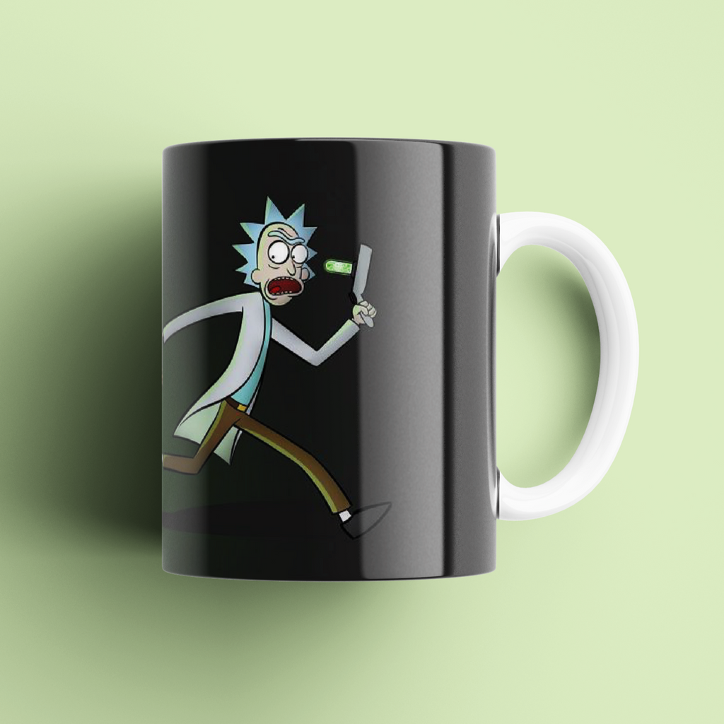 Set de Desayuno Rick & Morty Taza 380 mls + Bol 850 mls Cerámica